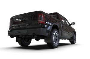Ram 1500 Rebel Mud Flap - Rally Armor - UR Blk Flap/Dark Grey Logo - Black - `19-`25